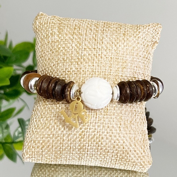 Boho style Bracelet ✨heart tiger eye stone ✨❤️ - Picture 5 of 9